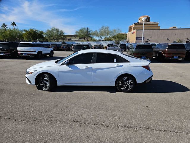 2025 Hyundai Elantra Hybrid Blue