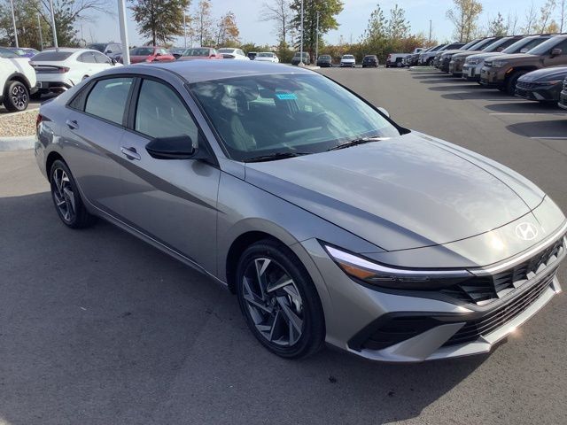 2025 Hyundai Elantra Hybrid Blue