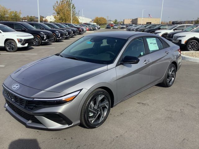 2025 Hyundai Elantra Hybrid Blue