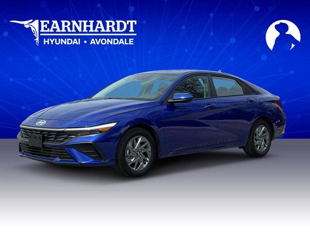 2025 Hyundai Elantra Hybrid Blue