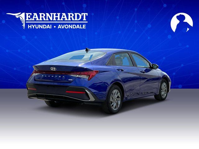 2025 Hyundai Elantra Hybrid Blue