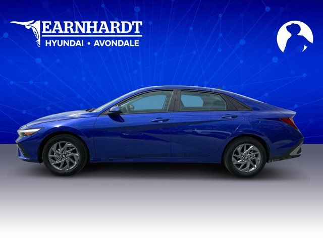 2025 Hyundai Elantra Hybrid Blue