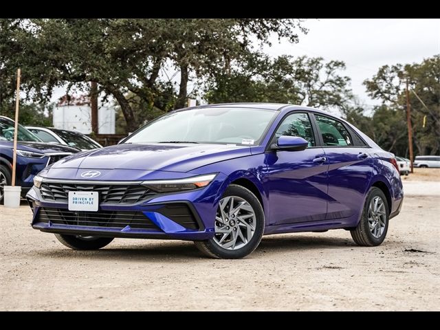 2025 Hyundai Elantra Hybrid Blue