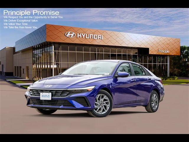 2025 Hyundai Elantra Hybrid Blue