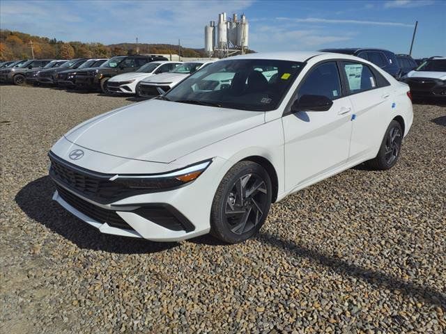 2025 Hyundai Elantra Hybrid Blue