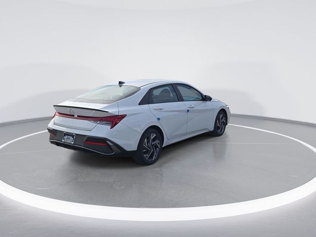 2025 Hyundai Elantra Hybrid Blue