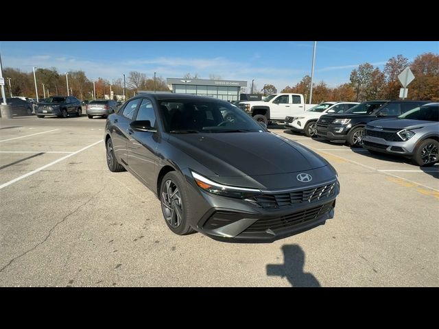 2025 Hyundai Elantra Hybrid Blue