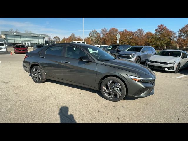 2025 Hyundai Elantra Hybrid Blue