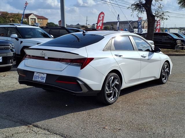 2025 Hyundai Elantra Hybrid Blue