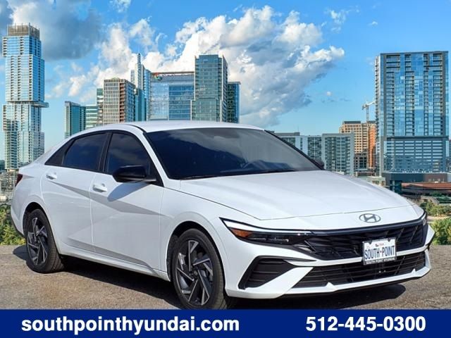 2025 Hyundai Elantra Hybrid Blue