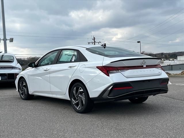 2025 Hyundai Elantra Hybrid Blue