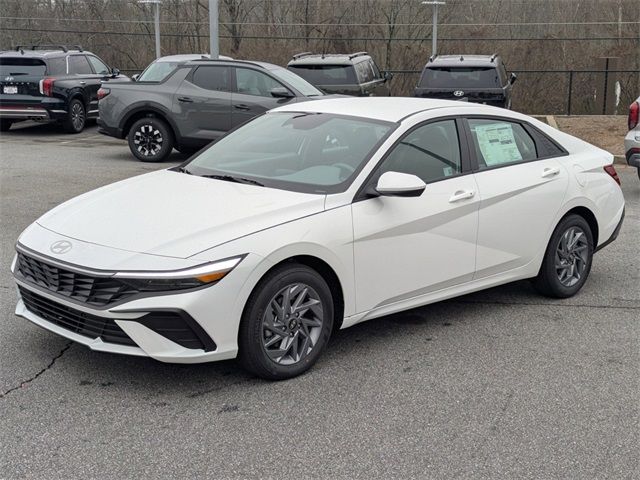 2025 Hyundai Elantra Hybrid Blue