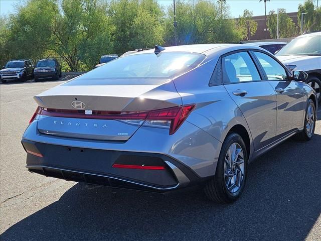 2025 Hyundai Elantra Hybrid Blue