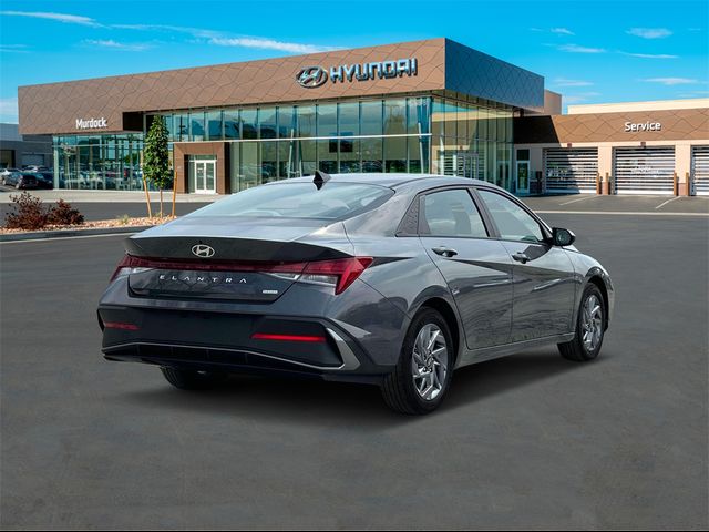 2025 Hyundai Elantra Hybrid Blue