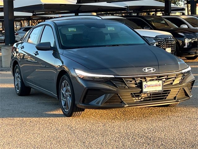 2025 Hyundai Elantra Hybrid Blue