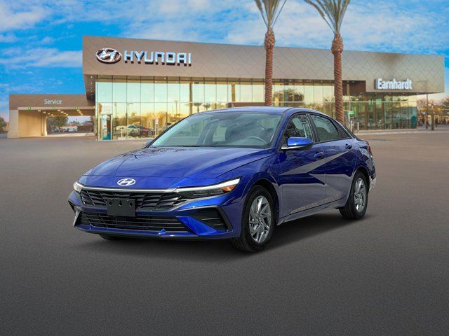 2025 Hyundai Elantra Hybrid Blue