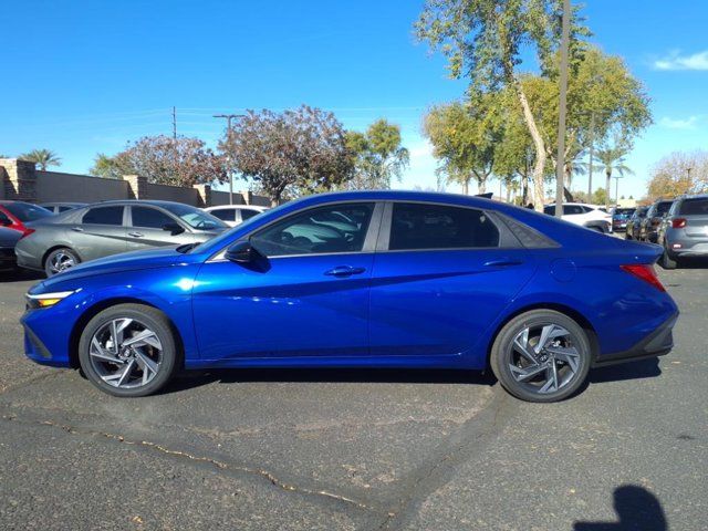 2025 Hyundai Elantra Hybrid Blue