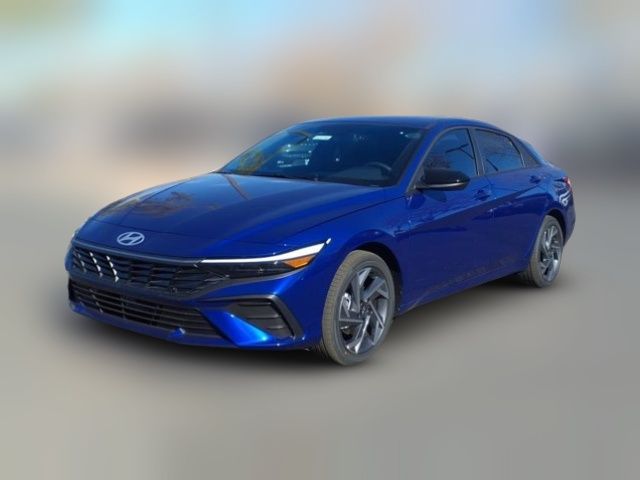 2025 Hyundai Elantra Hybrid Blue