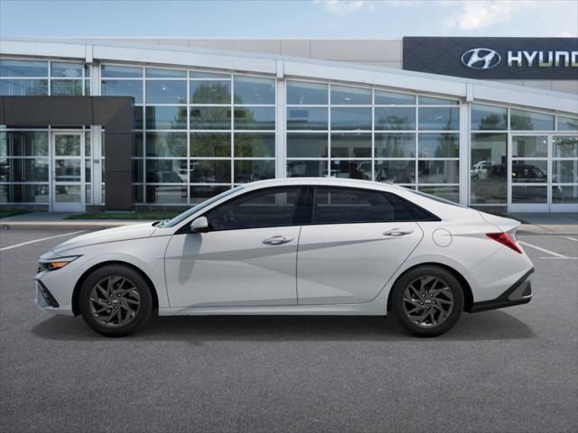 2025 Hyundai Elantra Hybrid Blue