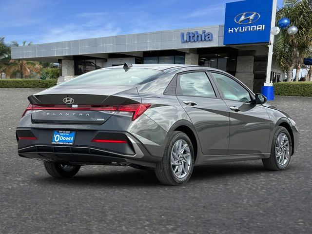 2025 Hyundai Elantra Hybrid Blue