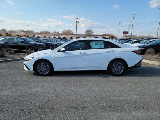 2025 Hyundai Elantra Hybrid Blue