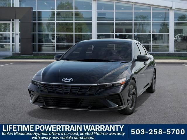 2025 Hyundai Elantra Hybrid Blue