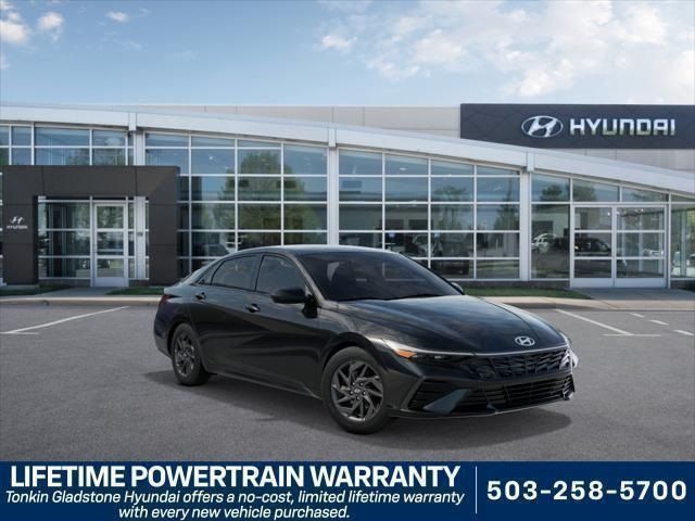 2025 Hyundai Elantra Hybrid Blue