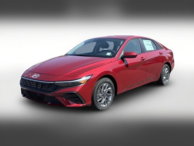 2025 Hyundai Elantra Hybrid Blue