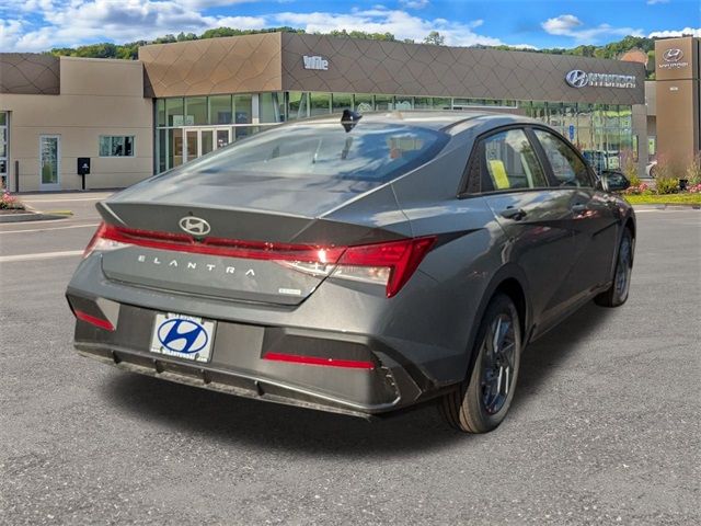 2025 Hyundai Elantra Hybrid Blue