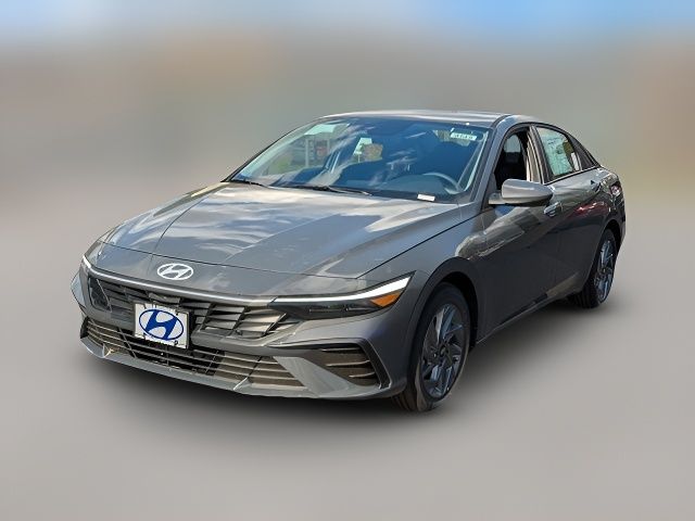 2025 Hyundai Elantra Hybrid Blue