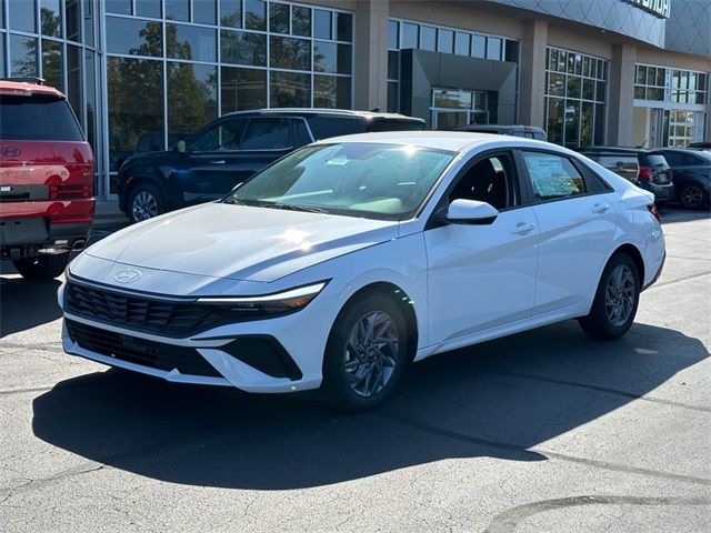 2025 Hyundai Elantra Hybrid Blue