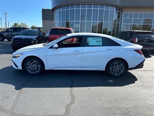 2025 Hyundai Elantra Hybrid Blue