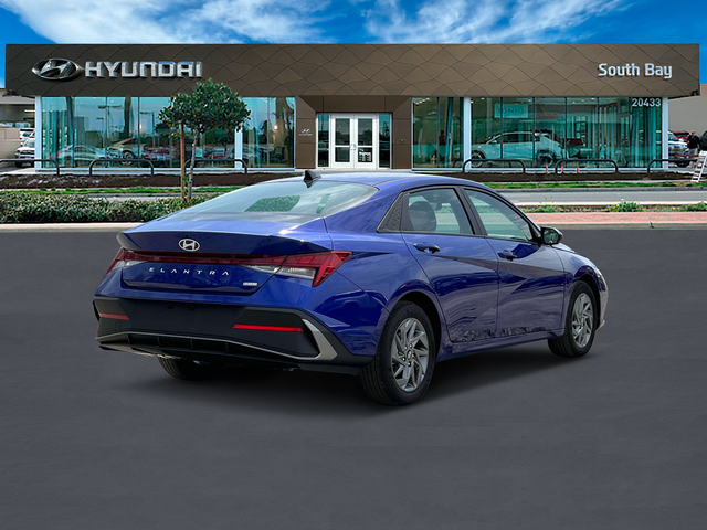 2025 Hyundai Elantra Hybrid Blue