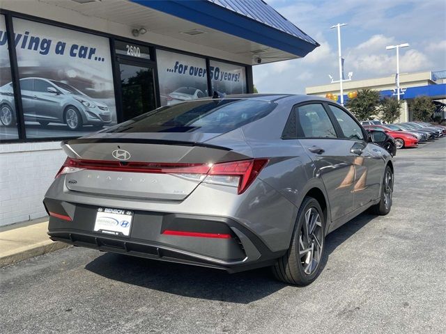 2025 Hyundai Elantra Hybrid Blue