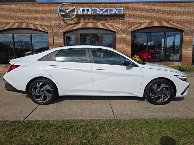 2025 Hyundai Elantra Hybrid Blue