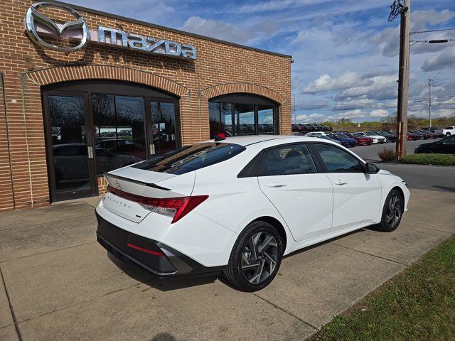 2025 Hyundai Elantra Hybrid Blue