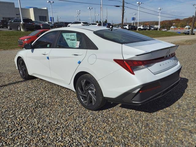 2025 Hyundai Elantra Hybrid Blue