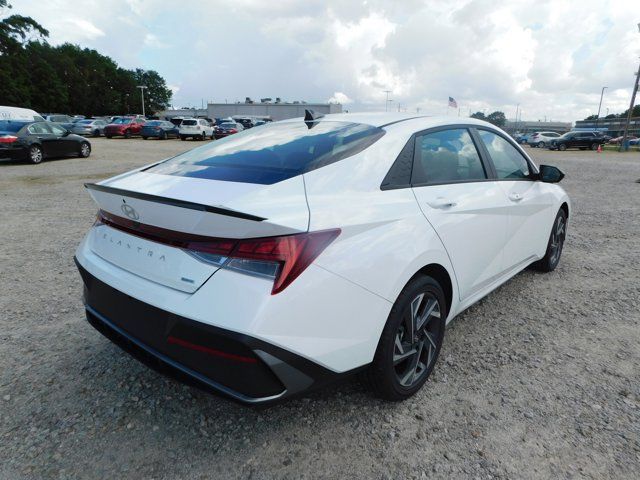 2025 Hyundai Elantra Hybrid Blue