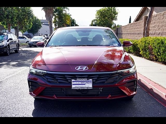 2025 Hyundai Elantra Hybrid Blue