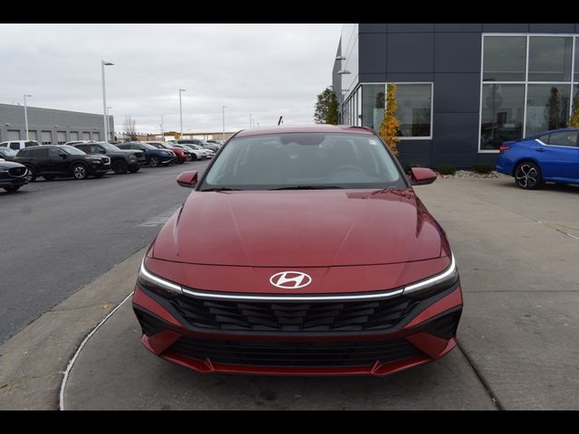 2025 Hyundai Elantra Hybrid Blue