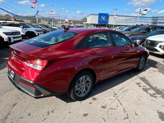 2025 Hyundai Elantra Hybrid Blue