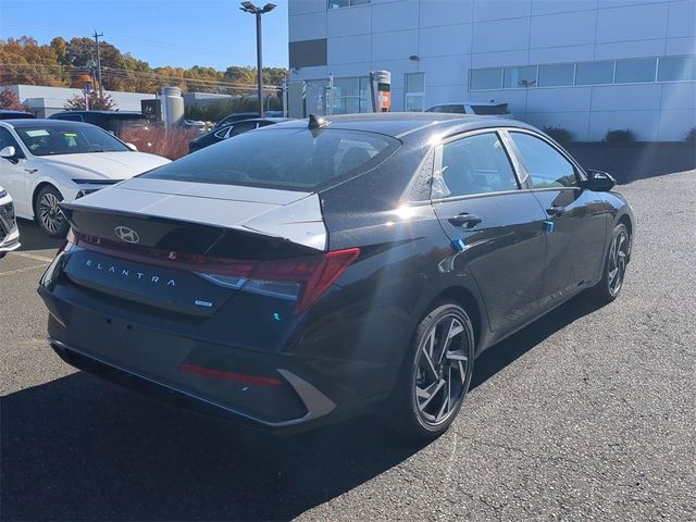 2025 Hyundai Elantra Hybrid Blue