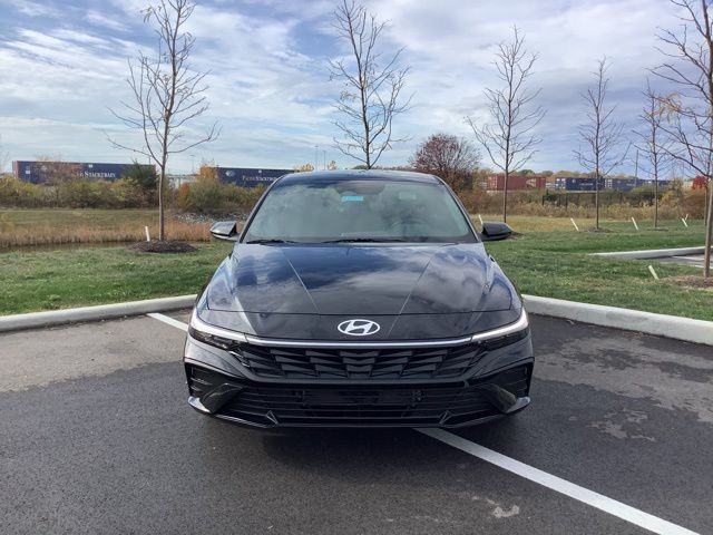 2025 Hyundai Elantra Hybrid Blue