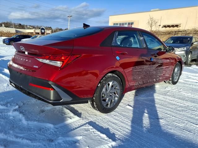 2025 Hyundai Elantra Hybrid Blue