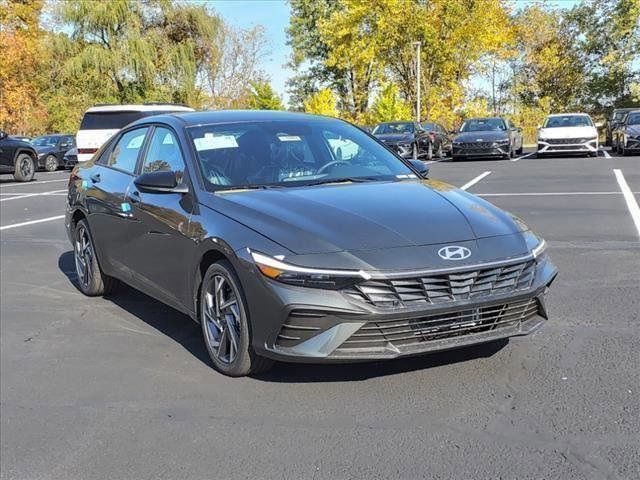 2025 Hyundai Elantra Hybrid Blue