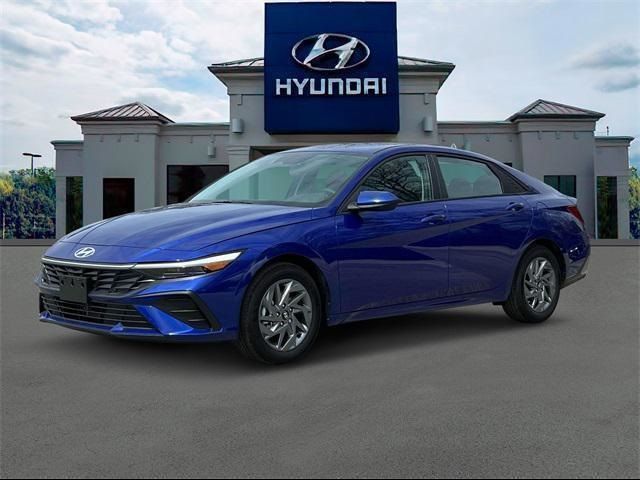 2025 Hyundai Elantra Hybrid Blue