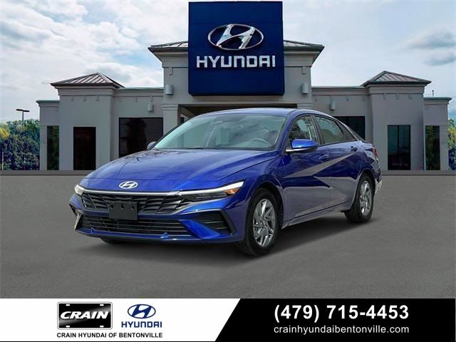 2025 Hyundai Elantra Hybrid Blue