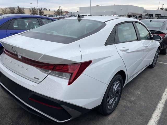 2025 Hyundai Elantra Hybrid Blue