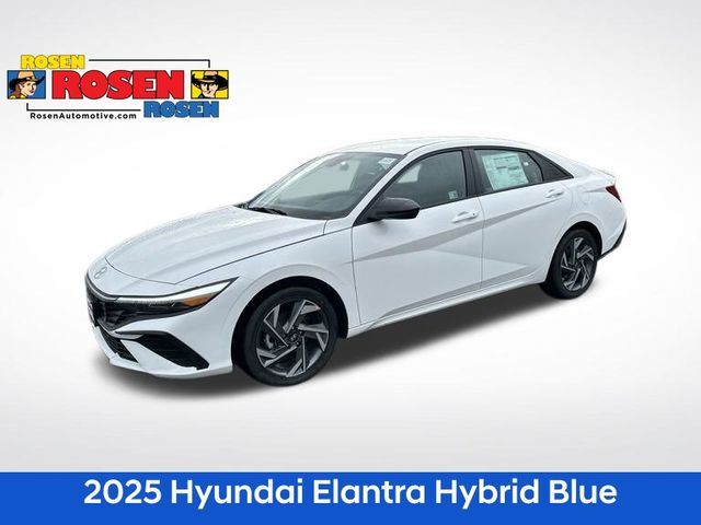 2025 Hyundai Elantra Hybrid Blue