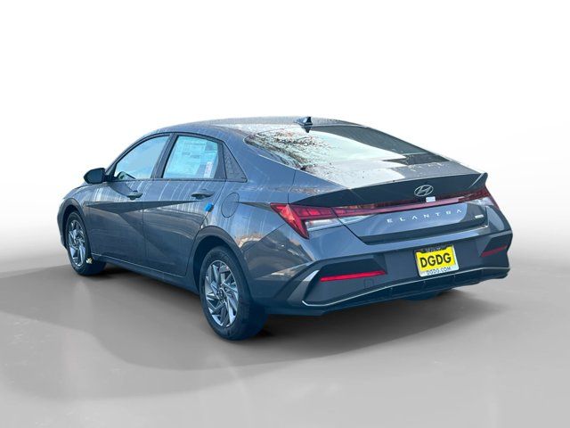 2025 Hyundai Elantra Hybrid Blue